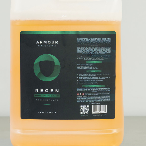 Armour Detail Supply Regen 1 Gallon | Acidic Mineral Cleaner