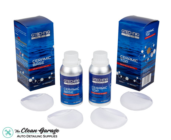 The Clean Garage Gtechniq Marine Ceramic Coating Combo | 250ml Base & Top Coat