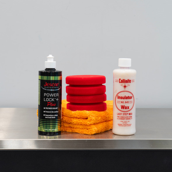 The Clean Garage | Collinite Insulator Wax and Jescar Power Lock + Sealant Combo Kit