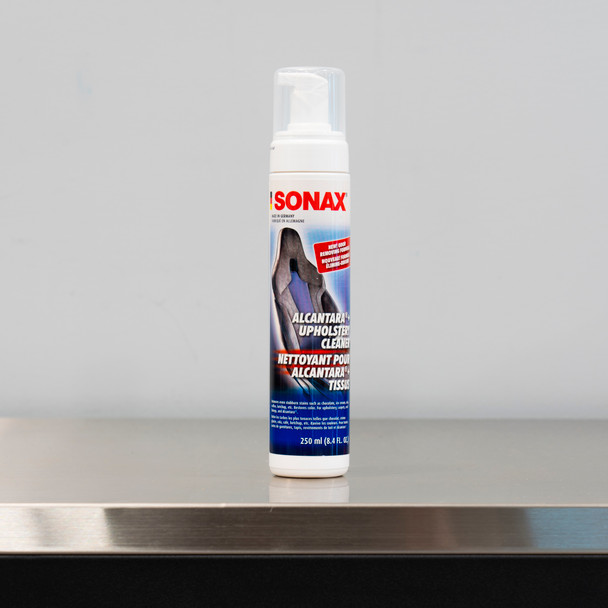 The Clean Garage | Sonax Upholstery and Alcantara Cleaner 250ml | Suede Cleaning Foam