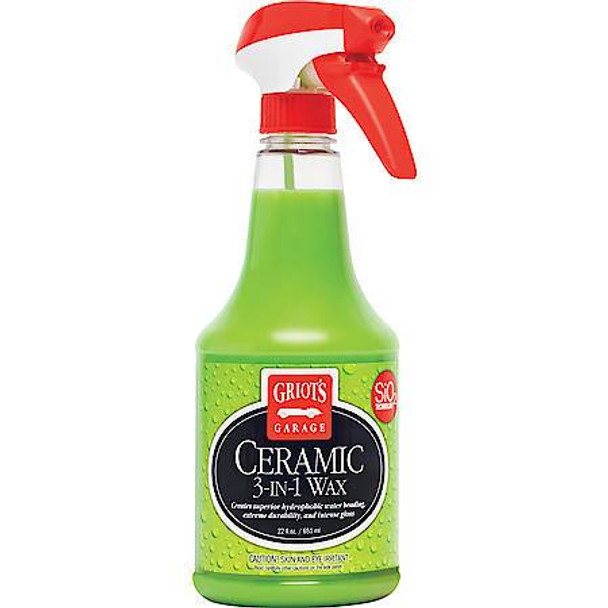 Griot's Garage Ceramic 3-in-1 Wax 22 oz | Spray Coating