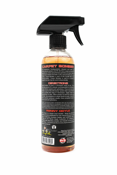 Clean Garage P&S Carpet Bomber 16oz | Double Black Carpet Upholstery Cleaner