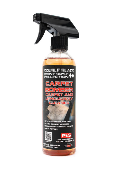 The Clean Garage P&S Carpet Bomber 16oz | Double Black Carpet Upholstery Cleaner