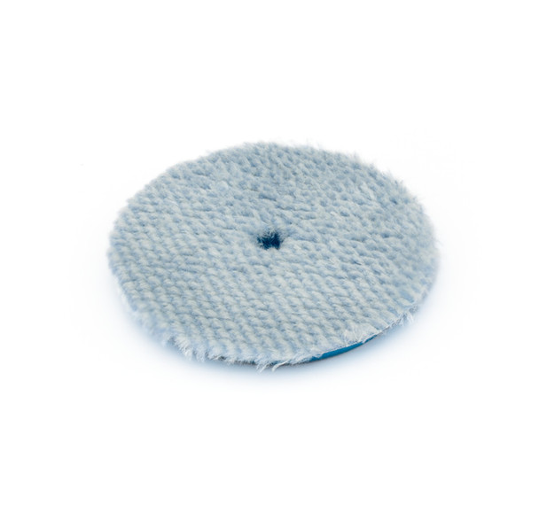 The Clean Garage Rupes Blue Wool Pad Coarse Cutting | 6.75" for 6" Backing Plate