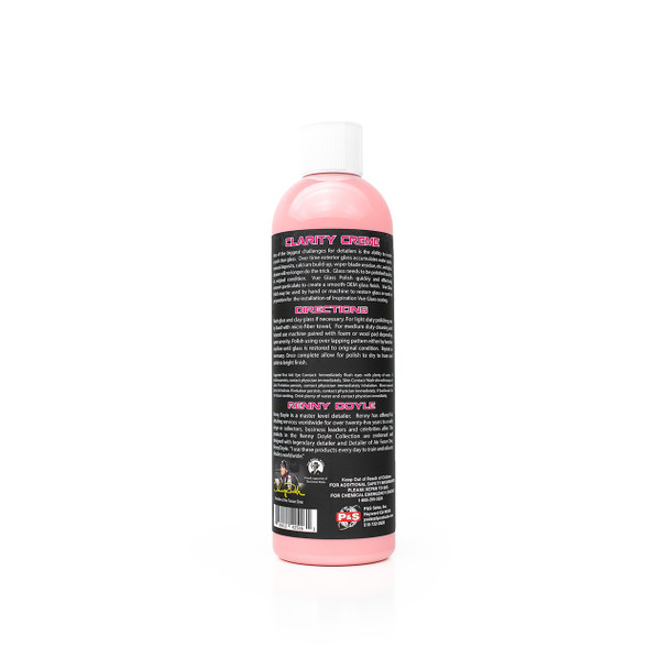 Clean Garage P&S Clarity Creme 16oz | Glass Polish & Water Spot Remover