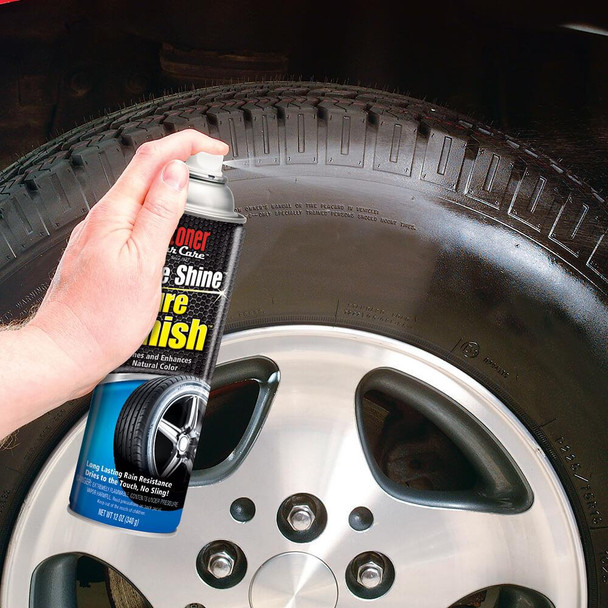 Stoner More Shine For Tires 12oz Aerosol | Spray on Tire Shine