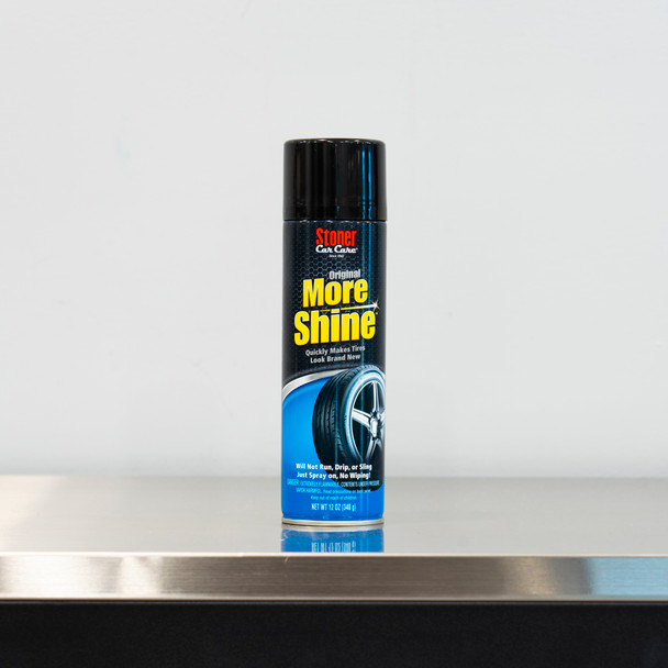 The Clean Garage | Stoner More Shine For Tires 12oz Aerosol | Spray on Tire Shine