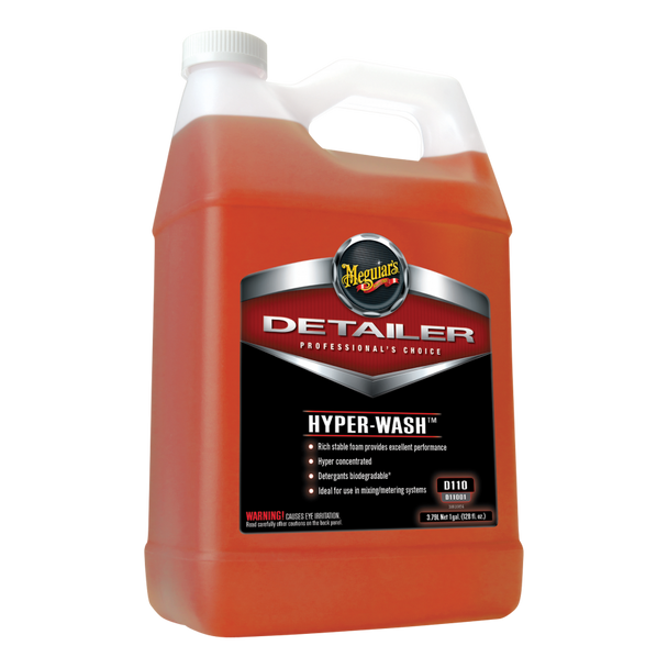 Meguiars D110 Hyper Wash 1 Gallon | Highy Concentrated Car Shampoo