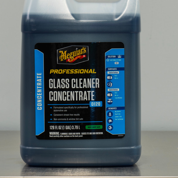Meguiars D120 Glass Cleaner 1 Gallon | Concentrated D12001