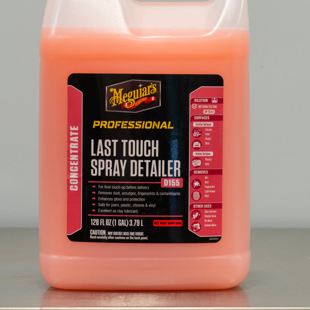 Meguiars D155 Last Touch Detailing Spray 1 Gallon | D15501 Detailer