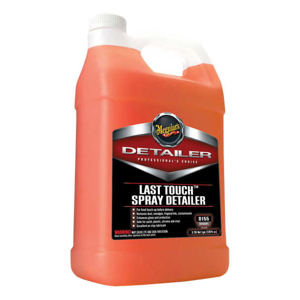 The Clean Garage Meguiars D155 Last Touch Detailing Spray 1 Gallon | D15501 Detailer