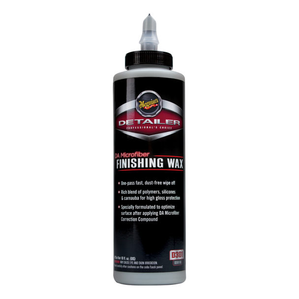 The Clean Garage Meguiars D301 DA Microfiber Finishing Wax 16oz | D30116