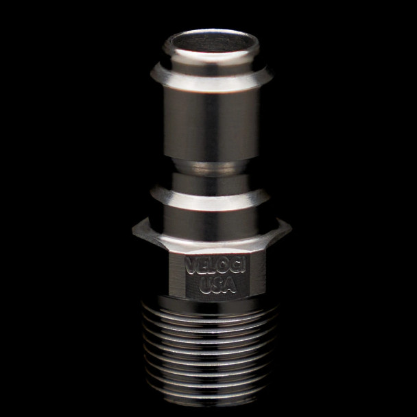 Prima 3/8" Male Stainless Steel Quick Connect Plug NPT | Made in the USA | The Clean Garage