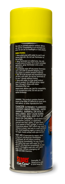 Stoner Tarminator 10 oz Aerosol | Tar & Sap Remover