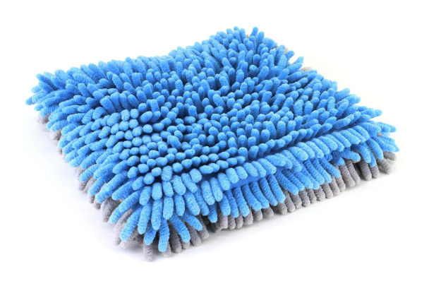  AutoFiber Noodle Microfiber Wash Pad 9" x 9" | Blue | The Clean Garage 