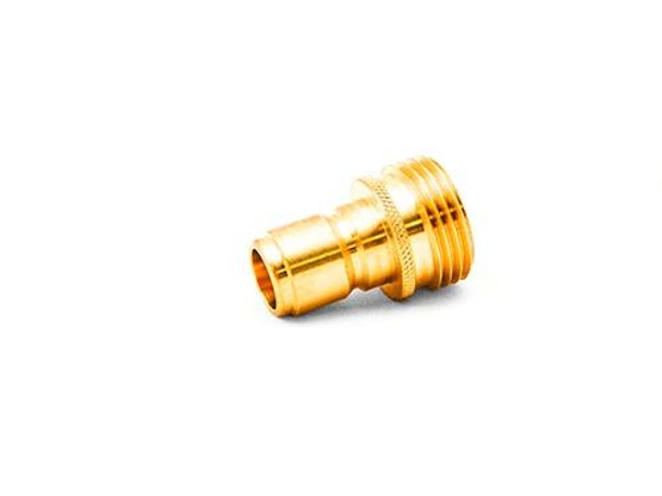 MTM 3/4" GHT Male Garden Hose QC Plug | Brass