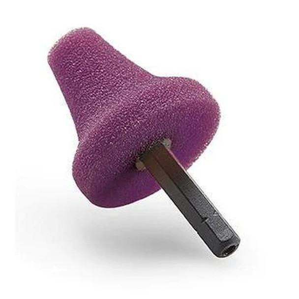 Flex PK-V Flexible Shaft Polishing Pad Set Violet Foam Cone | 5 Pack | The Clean Garage