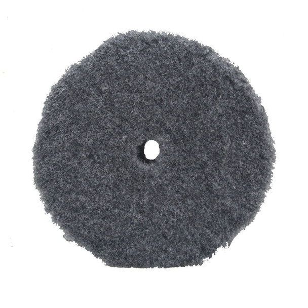 6" Grey Uro-Wool Blended Pad | Buff and Shine Wool Cutting