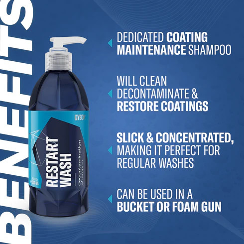 GYEON Q2M Restart Wash 500 ml | Ceramic Coating Decon Wash | The