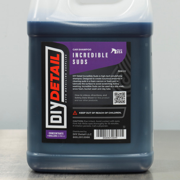 DIY Detail Incredible Suds T2 1 Gallon | PH Neutral Snow Foam