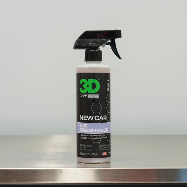 The Clean Garage | 3D New Car Scent 16oz | Air Freshener Spray and Odor Neutralizer