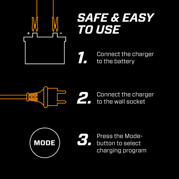 CTEK MXS 5.0 Battery Charger and Maintainer | 4.3 AMP 12 Volt