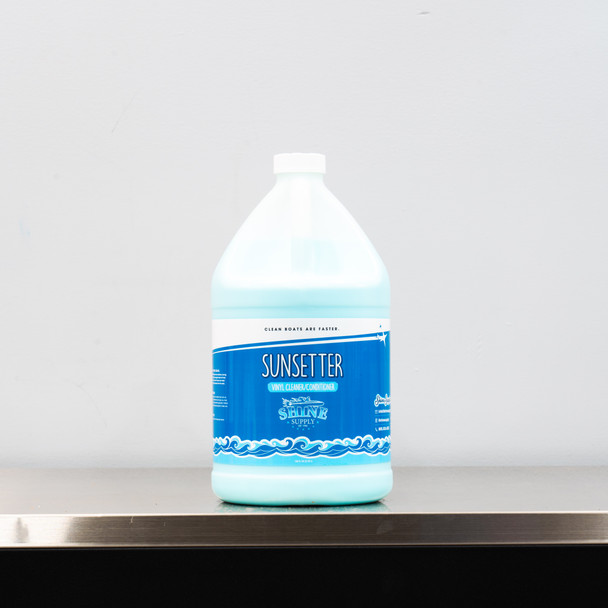 The Clean Garage | Shine Supply Sunsetter 1 Gallon | Marine Vinyl Cleaners and Conditioner