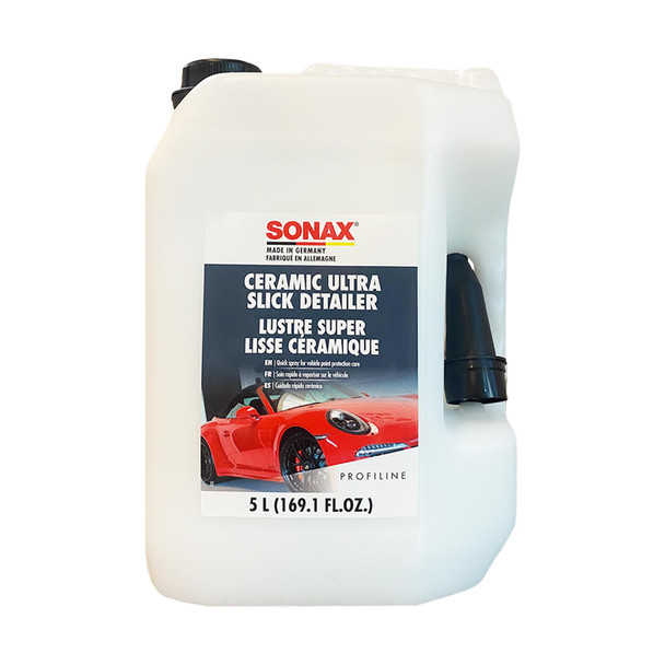 The Clean Garage Sonax Ceramic Ultra Slick Detailer 5 Liter | Quick Detail Spray 169oz