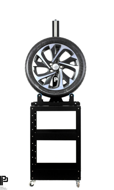 Poka Premium Detailing Wheel Stand and Cart Combo | Complete Mobile Wheel Station