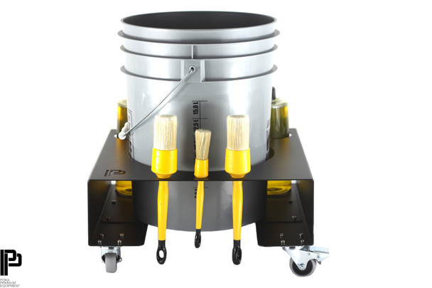 Poka Premium Detailing Bucket Trolley | Wheels | Metal Bucket Dolly