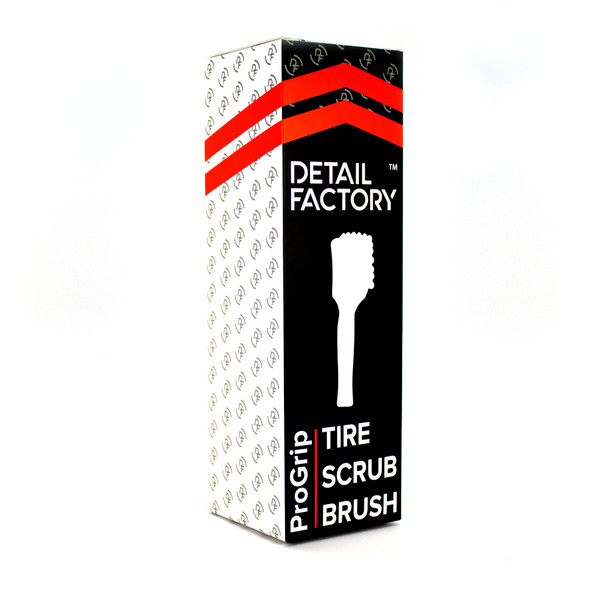 Clean Garage Detail Factory Tire Brush | Rubber and Tire Scrubbing Brush