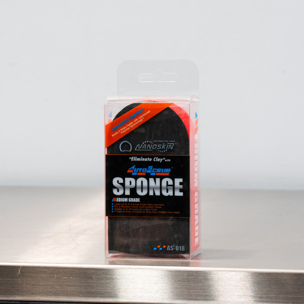 The Clean Garage | NanoSkin AutoScrub Sponge Synthetic Clay | Medium Grade
