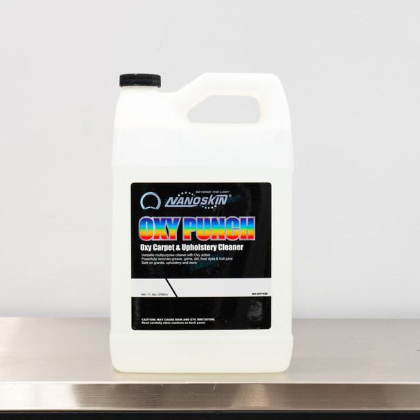 The Clean Garage | Nanoskin Oxy Punch 1 Gallon | Oxy Carpet and Upholstery Cleaner