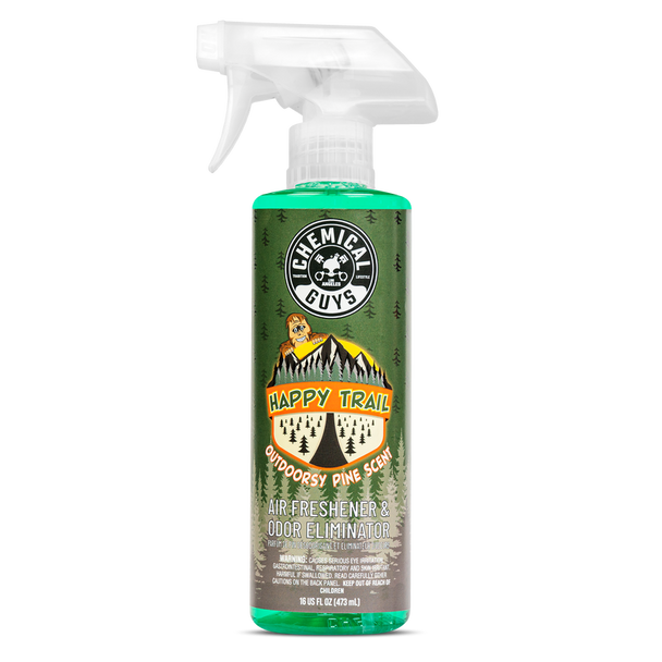 Chemical Guys Happy Trail Freshener 16oz | Outdoorsy Pine Scent | The Clean Garage