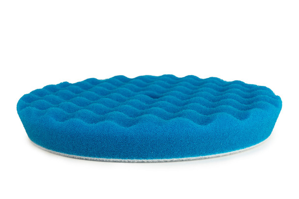 The Clean Garage | Rupes Rotary Waffle Foam Pad Blue Coarse 5.5" | For 5" Backing Plate
