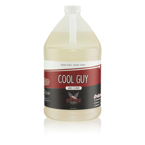 Shine Supply Cool Guy 1 Gallon | Wheel Cleaner with Iron Remover
