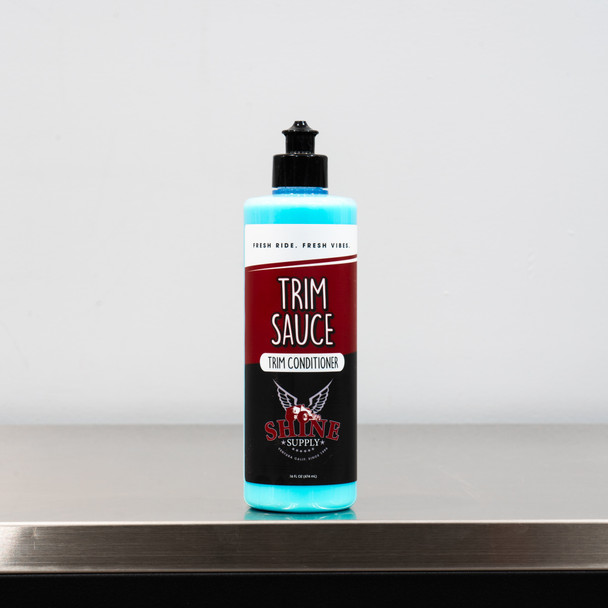Shine Supply Trim Sauce 16oz | Trim Conditioner | The Clean Garage