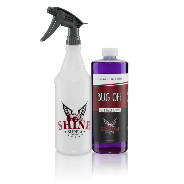 Shine Supply Bug Off 32oz with Spray Bottle | Insect Remover