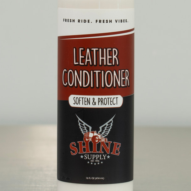 Shine Supply Leather Conditioner 16oz | Softens and Protects
