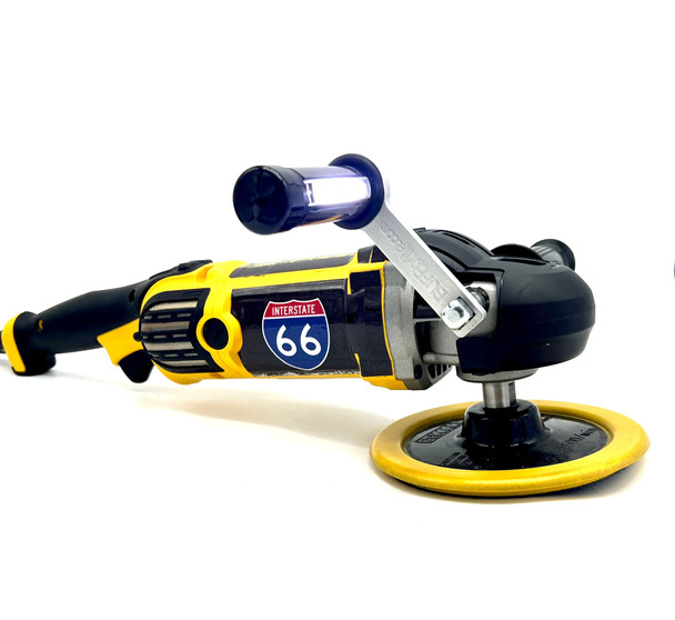 Buff Brite Flamethrower III LED Detailing Light Kit | Polisher Mount and Head Band