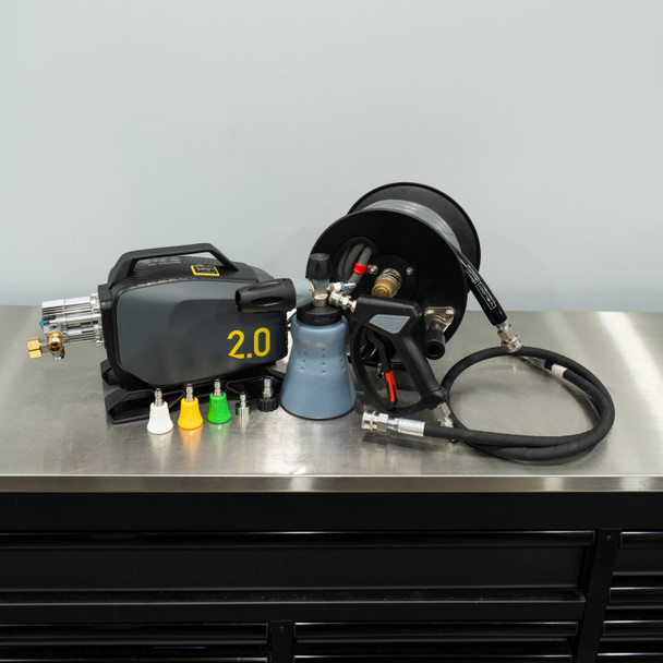 Active 2.0 Pressure Washer | Complete Wall Mount Package | Level 5 | The Clean Garage