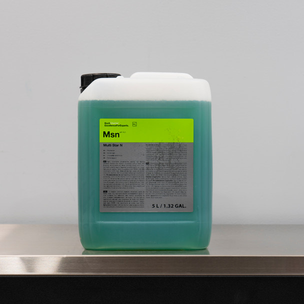 Koch Chemie Multi Star N 5 Liter | MSN Concentrated High Alkaline PreWash The Clean Garage