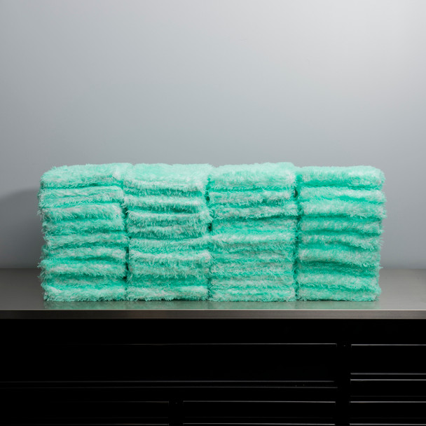 The Clean Garage Ultra Plush Microfiber Wash Pad Mint Green | Full Case 36 | Save 10% In Cart