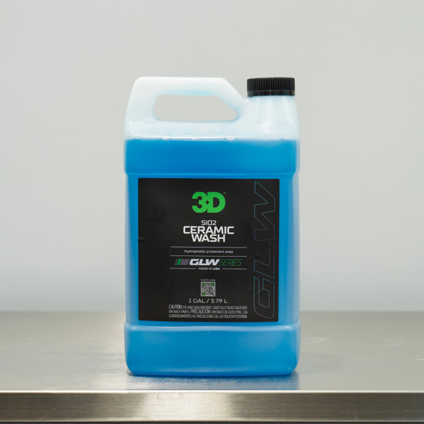 3D GLW Series SI02 Ceramic Wash 1 Gallon | Ceramic Infused Soap | The Clean Garage