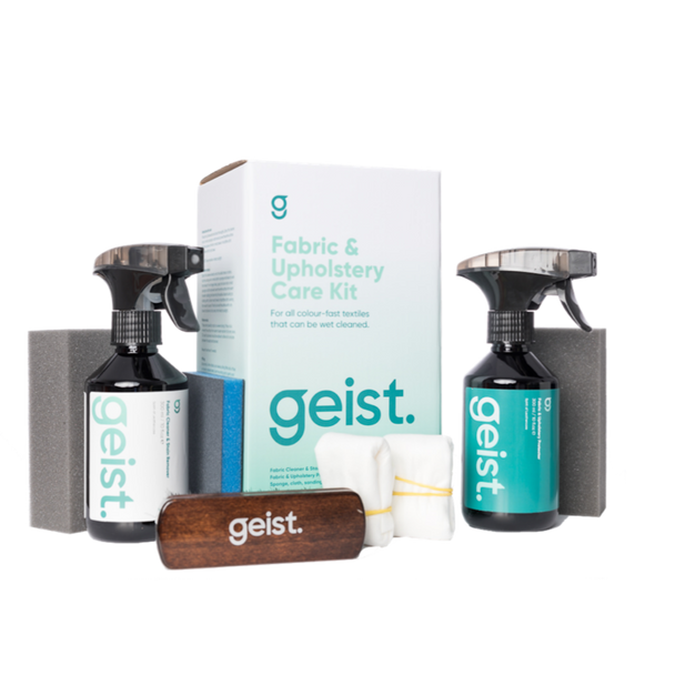 Geist. Fabric and Upholstery Care Kit | Safe for Alcantara | The Clean Garage