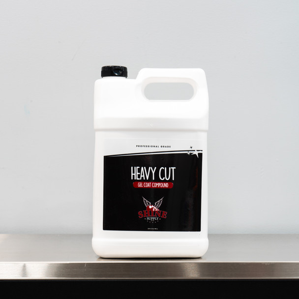 Shine Supply Heavy Cut 1 Gallon | Gel Coat Compound The Clean Garage