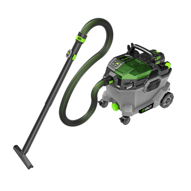 The Clean Garage EGO Power+ 9 Gallon Wet/Dry Vacuum Cleaner | KIT With 5.0 Ah Battery and Charger