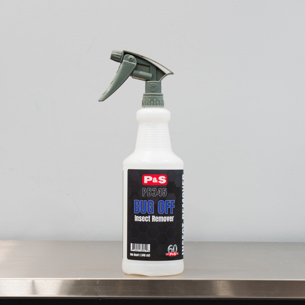 P&S Bug Off 32oz Spray Bottle | Spray Trigger Top | The Clean Garage