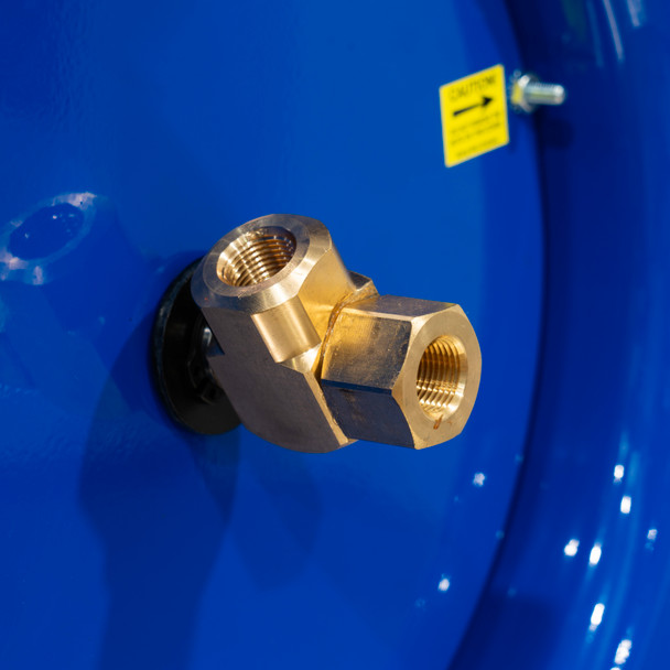 Cox Retractable Hose Reel Custom Blue | For 3/8" Air or Pressure Washer Hose 50'