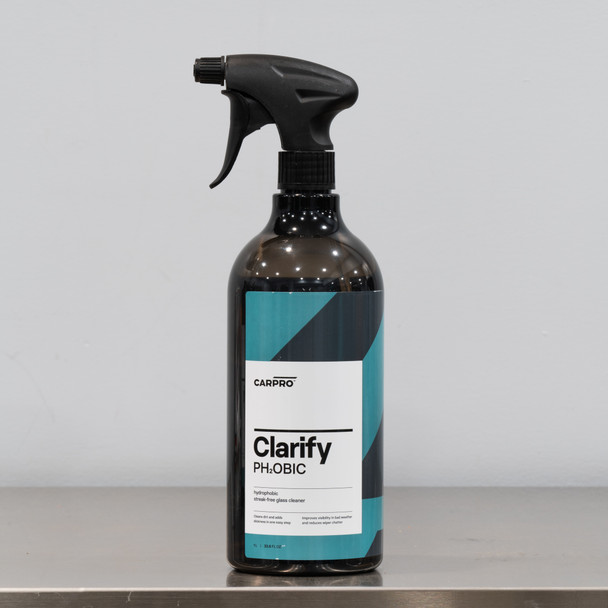 CarPro Clarify PH2OBIC 1 Liter | Glass Cleaner and Sealant The Clean Garage